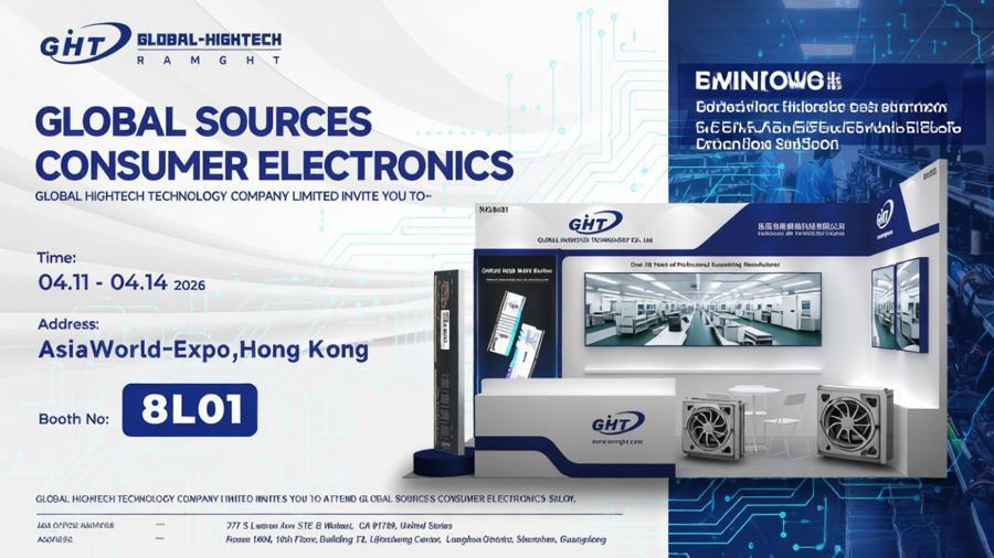 Global Customers Gather in Hong Kong: Global HighTech cordially invites you to the Global Sources Consumer Electronics Show